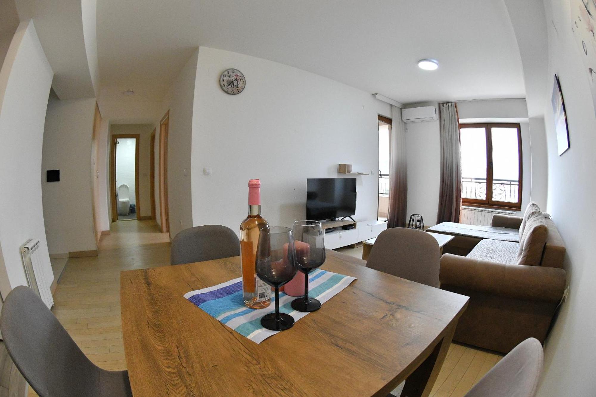 Skopje Starlight Apartments - Flatiron Ngoại thất bức ảnh